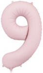 Party Deco 9-es számú lufi Pasztell rózsaszín 86 cm (FB1T-9-081J)