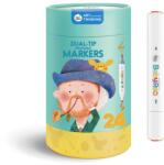 Jarmelo Kétoldalas markerek két heggyel 24 db (JA95324)