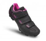 FLR F-55 III MTB kerékpáros cipő, SPD, fekete-rózsaszín, 41-es
