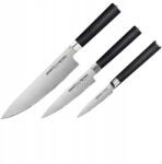 Samura Mo-v Késkészlet Főnök, Paring, Utility AUS-8 acél (SM-0220)