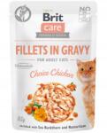 Brit Care Cat Fillets, csirke, 85g, nedves eledel, gabonamentes