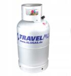 Alugas TRAVELMate újratölthető gázpalack 80%-os multivezérlővel kötet 33 l
