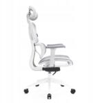 LVNSYSTEM Control Series ergonomikus forgó irodai szék fehér LVNSystem (LV0655)