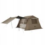 Naturehike Village 6.0 kempingsátor, 3-4 személyes, barna szín (0009835300009566)