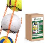 FBSYS Labdaakasztó, 8 labdához, narancssárga-fekete (fbsys-x8-pomarańczowo-czarny)