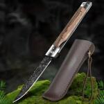 HARAHU AB-32998 Outdoor összecsukható kés - Barna KP32998