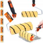 Polax Festőhenger szett, 5x 18cm, 8mm, 1x nyél, festéshez, lakkozáshoz (B030103050)