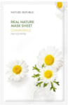 Nature Republic - Real Nature Mask Sheet Chamomile - Nyugtató fátyolmaszk - 1db