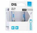 Vision Lighting Xenon izzók Vision D1S 5500K 85V 35W PK32d-2 +50% Limitless White, 2 darab