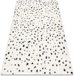 DW Covor crem-negru cu buline Mode Dimensiuni: 160x220 cm Covor