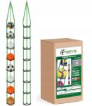 FBSYS labdatartó, 8 labdához, zöld-fekete, foci, röplabda, kosárlabda (5904161706304)