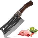 HARAHU Cuțit satâr de bucătărie DO-33008 - Maro / Tip 2 KP33008
