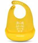 RicoKids Szilikon etető előke Ricokids sárga (700390)