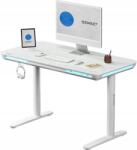 SENSE7 Elektromos íróasztal Állítható 118cm-ig Sense7 Üveg asztallap 120x60cm Led (13182094)