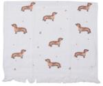 Clayre & Eef Konyhai kéztörlő - 40x66cm - 100% pamut - Dachshund Love