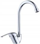 Focus Sanitar Mosogató csaptelep, króm, forgatható kifolyócső, szerelőkészlet (6003059v3)