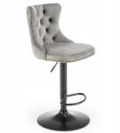 Halmar Hoker, állítható forgószék szürke nappali étkezőbe H117 (V-CH-H/117-POPIELATY)