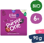 Ella's Kitchen BIO PURPLE ONE gyümölcspüré fekete ribizlivel (5x90 g) - healthfactory