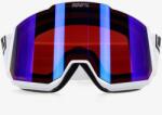 100% 100% Snowcraft XL Hiper Síszemüveg - snow white/mirror violet
