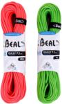 Beal Gully 7, 3 mm 60 m Unicore Golden Dry x 2 Dupla Kötél - orange/green - 7, 3 mm 60 m