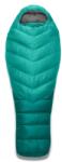 Rab Alpine 600 (170 cm) Női pehelytöltetű hálózsák - peacock green