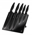 Smile SNS-2 késkészlet, 5 kés, mágneses blokk, csúszásgátló fogantyúk (SMILE SNS-2)