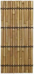  Félkör bambuszrúd kerítéspanel natúr sz: 90 cm x m: 200 cm