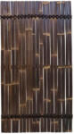  Bambusz lamellás kerítéspanel sötétbarna sz: 90 cm x m: 180 cm