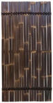  Bambusz lamellás kerítéspanel sötétbarna sz: 90 cm x m: 200 cm
