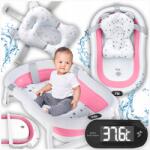 Kanza Baba Kád, rózsaszín, hőmérő, párna, 80×45×25cm, 15l (024)