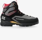 Garmont Akron Mid GTX Túracipők - black/garmont orange - 41, 5