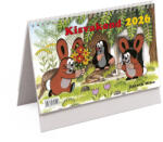 TopTimer Kisvakond, képes álló papírtáblás asztali naptár T058