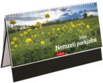 TopTimer Nemzeti park, képes álló csonkalapos asztali naptár T054, Fekete