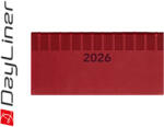 Dayliner Tucson, fekvő zsebnaptár, Piros