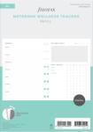 FILOFAX Notebook Lifestyle tervező Wellness A5 Minimal Fehér