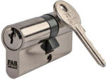 FAB HOME 1.00*/DNs 30+35 zárbetét, 3 kulcs, fényes nikkel, bliszter (STP012110394)
