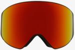 SPECT Eyewear Jamm Síszemüveg - black/orange with red mirror