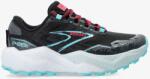 Brooks Caldera 7 Női terepfutó cipő - black/ebony/bluefish - 37/5