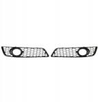  Audi A3 (8P) Hatchback 2009-2012-höz halogén keretek, fényes fekete, ABS anyag