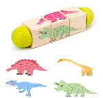 Leziter Állatos mini kirakós hengerek Montessori fajáték (hlBTE-28)