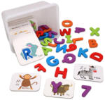 Leziter Betűk és számok angol nyelvű oktatójáték kártyákkal (hlBTE-18)