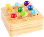 Leziter Formabeillesztő Montessori készségfejlesztő fajáték (hlBTE-41)