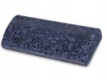 Albinex Szemüvegtok, valódi bőr, sötétkék, 152x66x33mm (90.029)