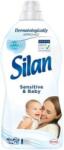 Silan Sensitive & Baby öblítőszer, 1.6L, érzékeny bőrre, hipoallergén, színezékmentes (506723)