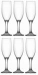 LAV Misket pohár szett, 6 db pezsgős pohár, 190ml (MIS535F)