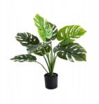 Homla Tropical Zone monstera műnövény fekete cserépben 66 cm Homla (240297)
