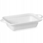 Hendi Téglalap Alakú Sütőtál, Fehér Porcelán, 19X12X5CM, Restaurációs Minőség (4906540856458)