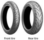 Bridgestone 120/70 R17 58W BRIDGESTONE BATTLAX T33 NÉGYÉVSZAKOS Motorkerékpár GUMI