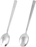 RÖSLE Set tacamuri salata Rosle VS 600 din otel inoxidabil 28 cm argintiu (12641) Tacam