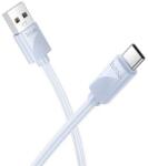 hoco. X114 adatkábel (USB - Type-C, 3A, gyorstöltő, 100cm) VILÁGOSKÉK (X114_USB_C_BL)